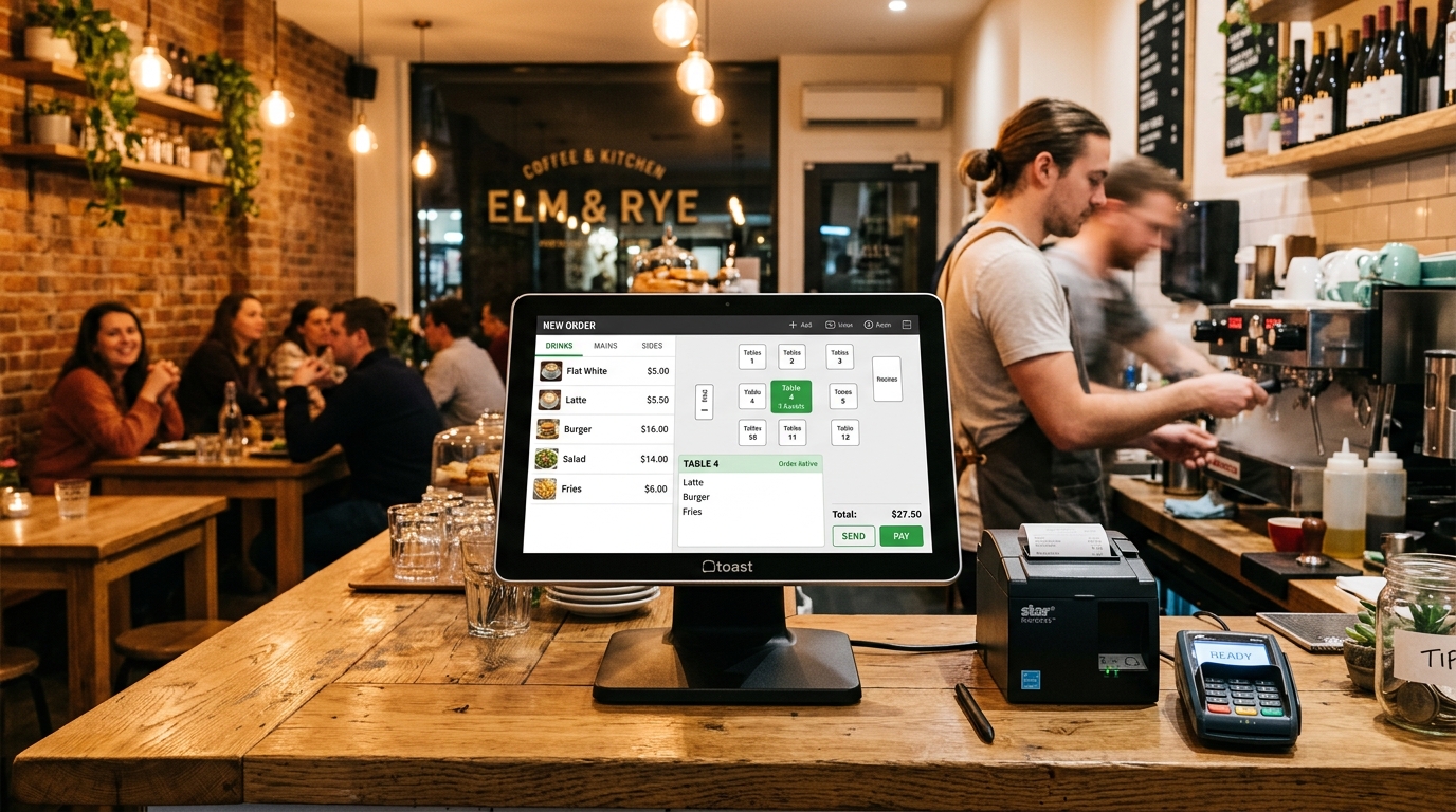 Dashboard POS Restaurant - Cashier & Order System