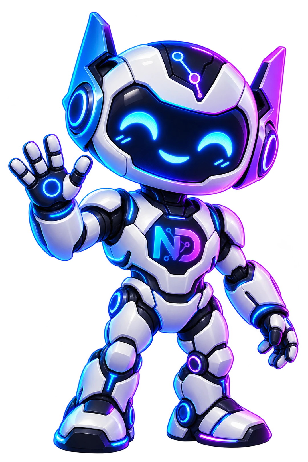 Maskot Robot Nexus Diji